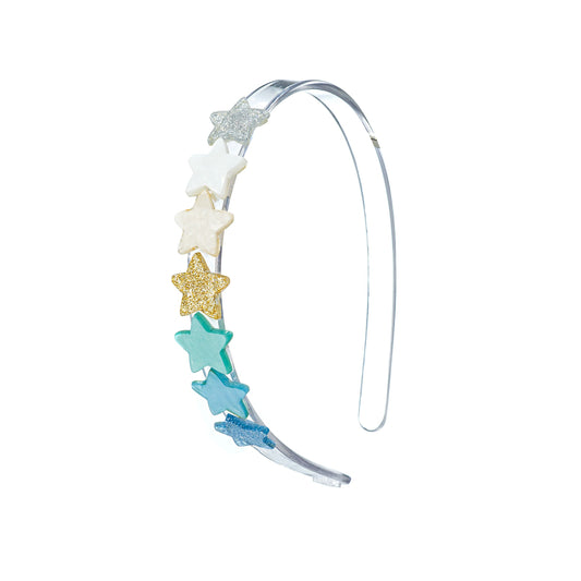 Arco Stars Glitter Azul