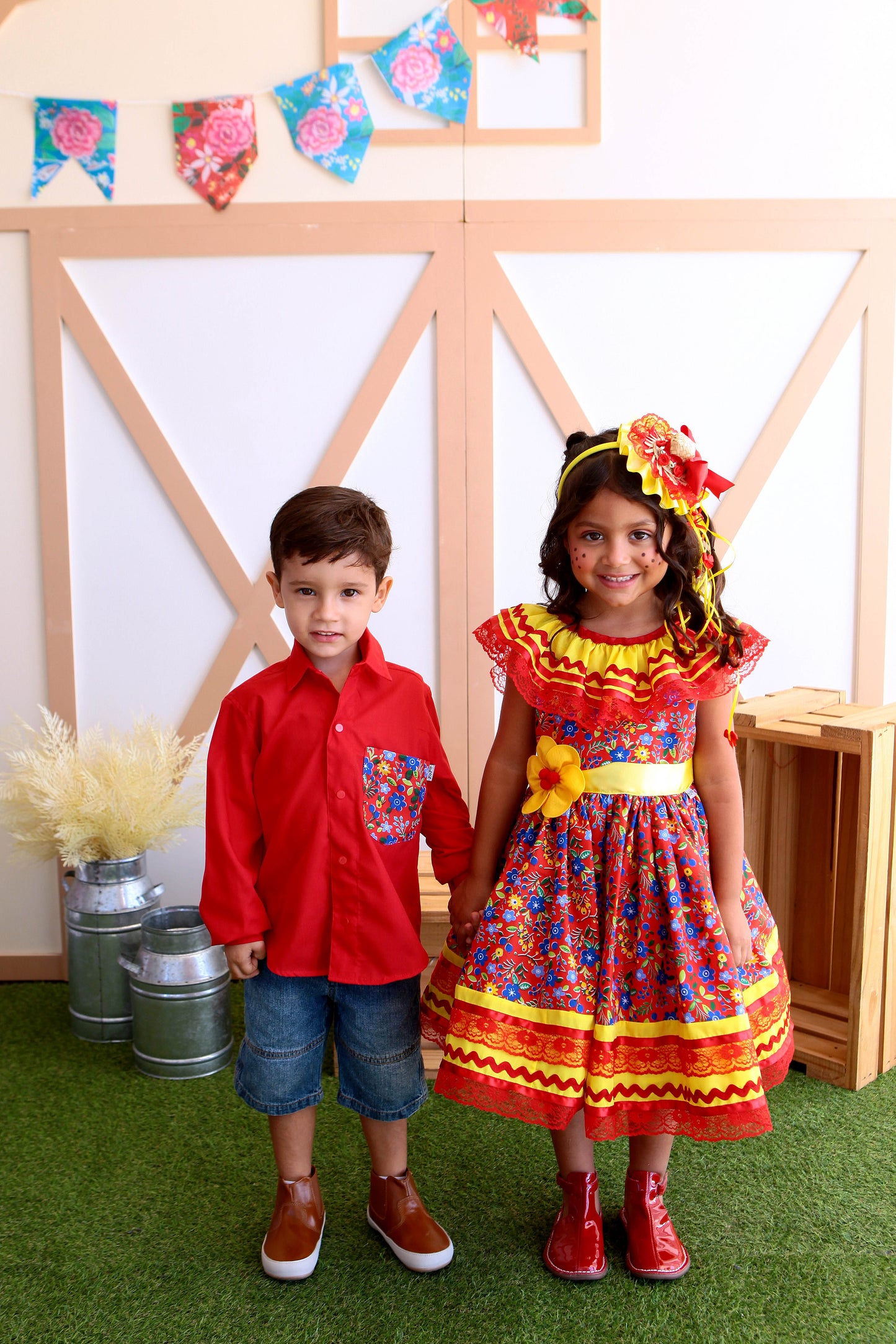 Vestido Paçoca de Amor