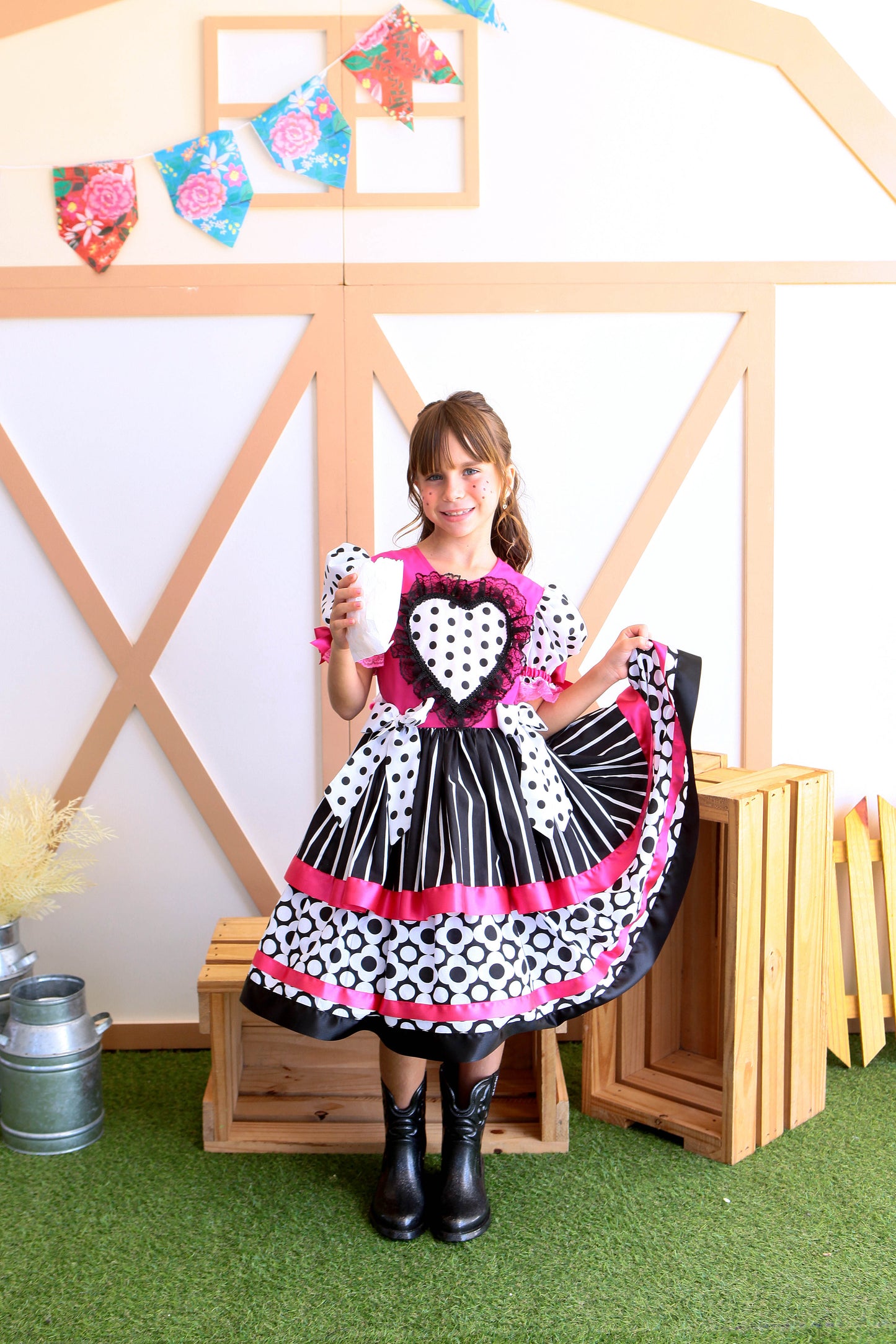 Vestido Pipoca Doce