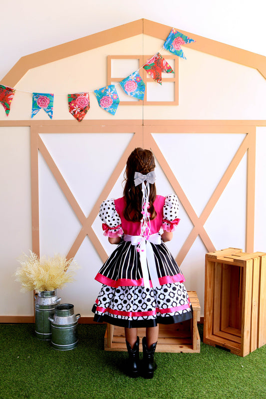 Vestido Pipoca Doce