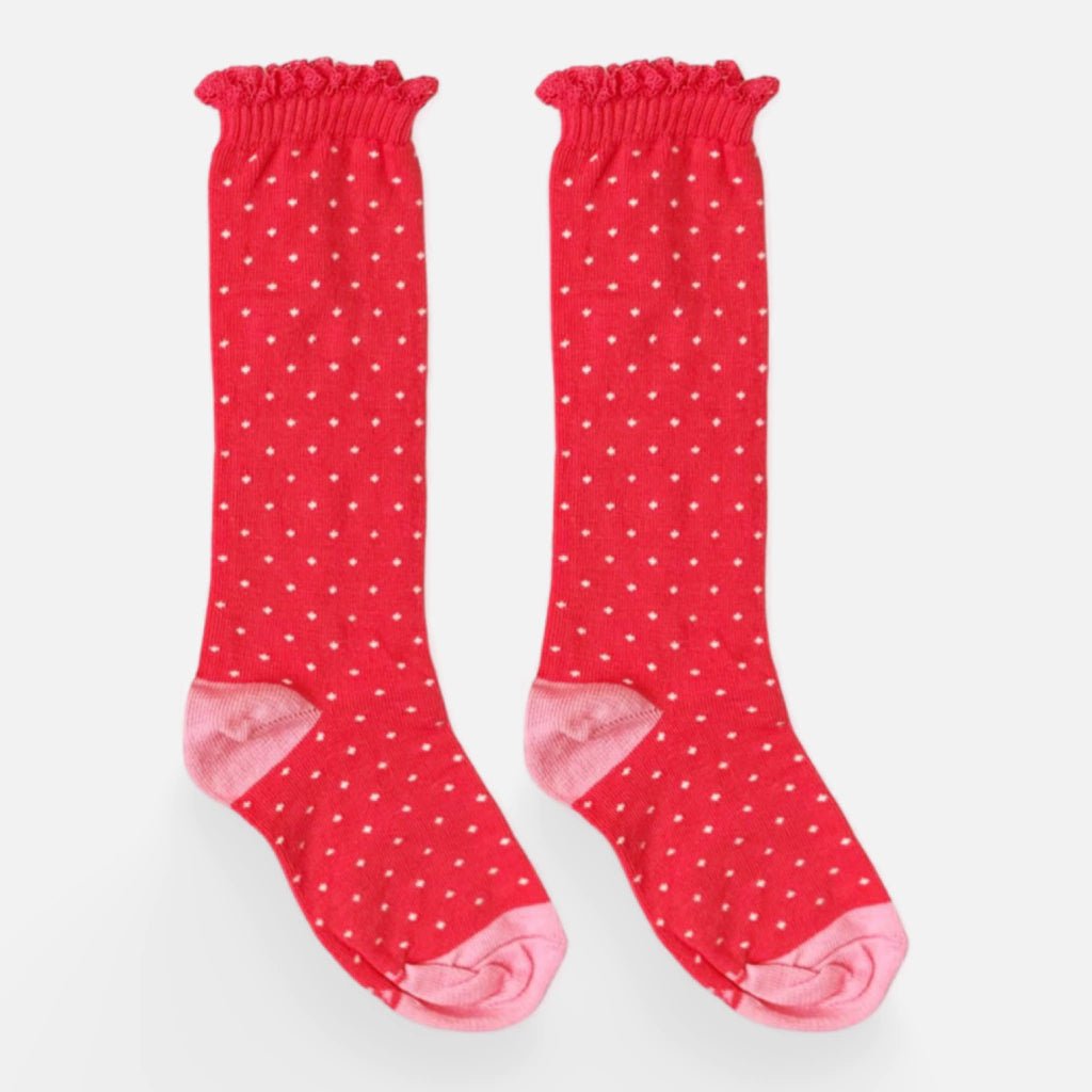 Meia Rendinha Rubi - Yoyo Bow Club