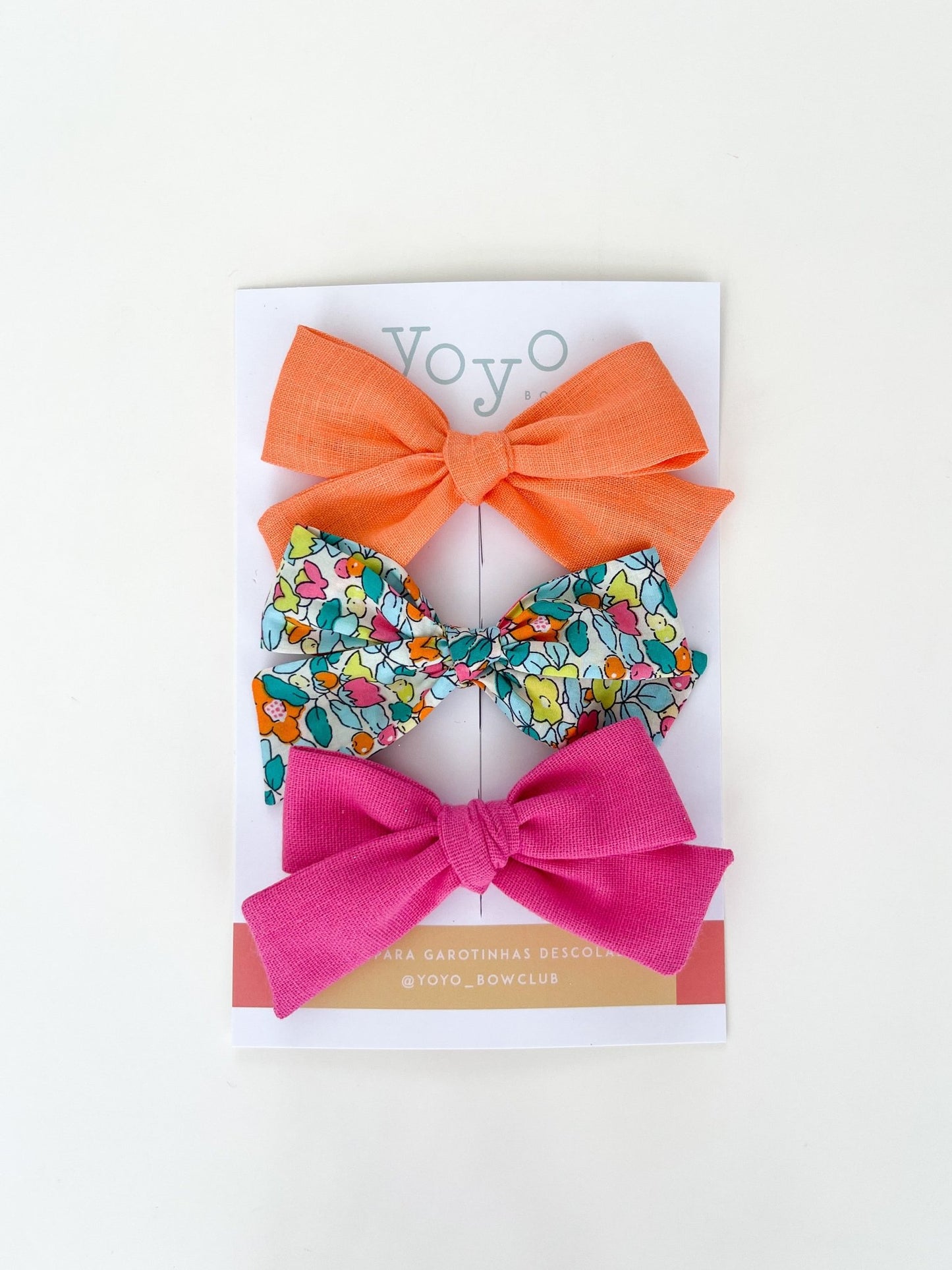 Kit Laço Tata Liberty - Yoyo Bow Club