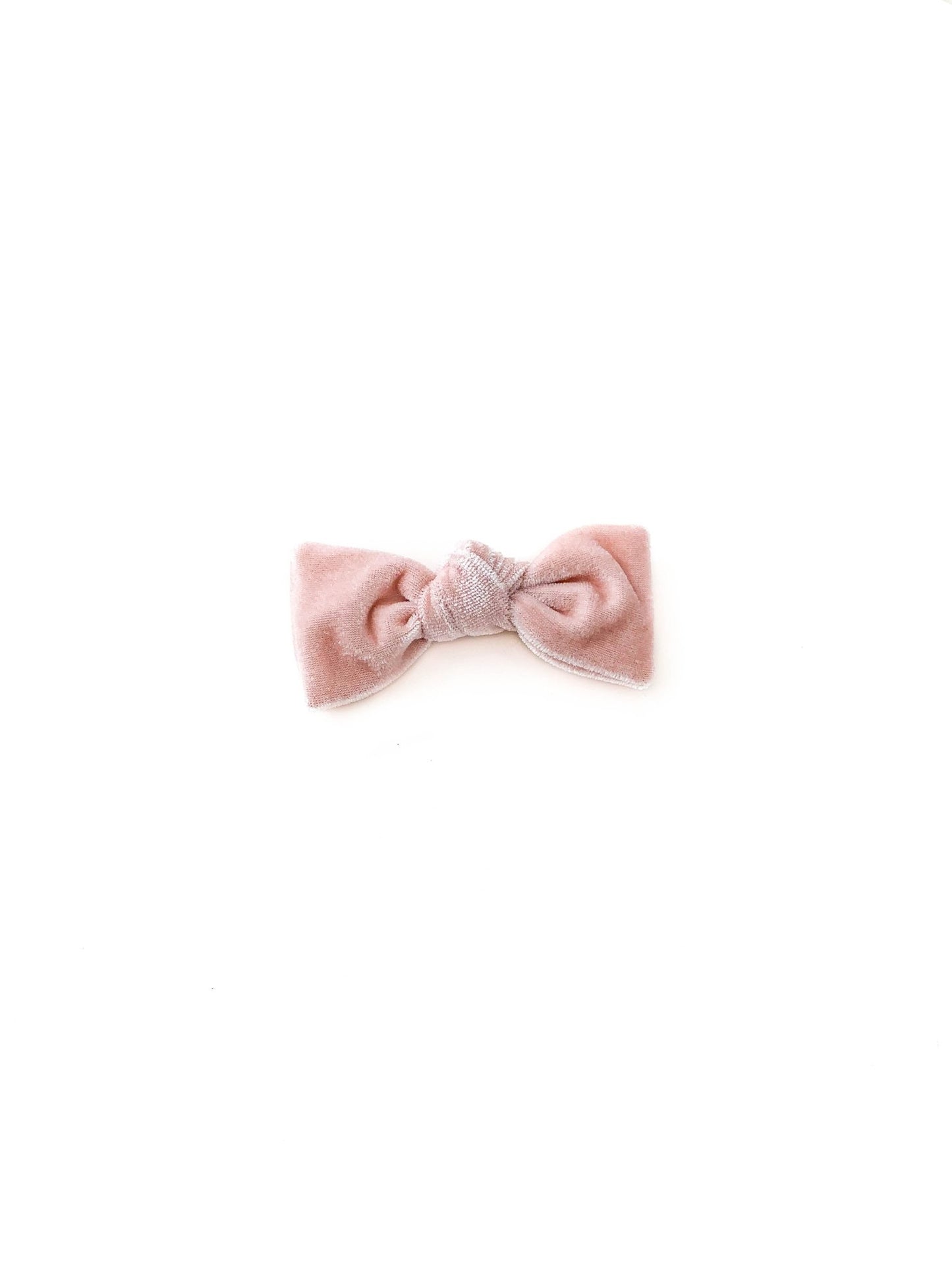 Laço Lili Veludo | Unidade - Yoyo Bow Club