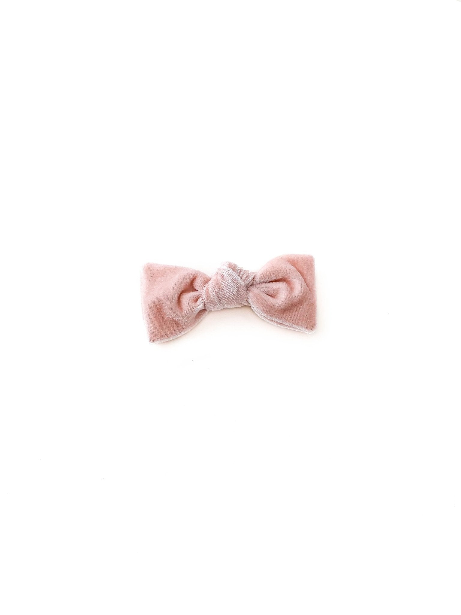 Laço Lili Veludo | Unidade - Yoyo Bow Club