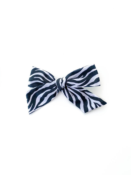 Laço Tata Zebra | Unidade - Yoyo Bow Club