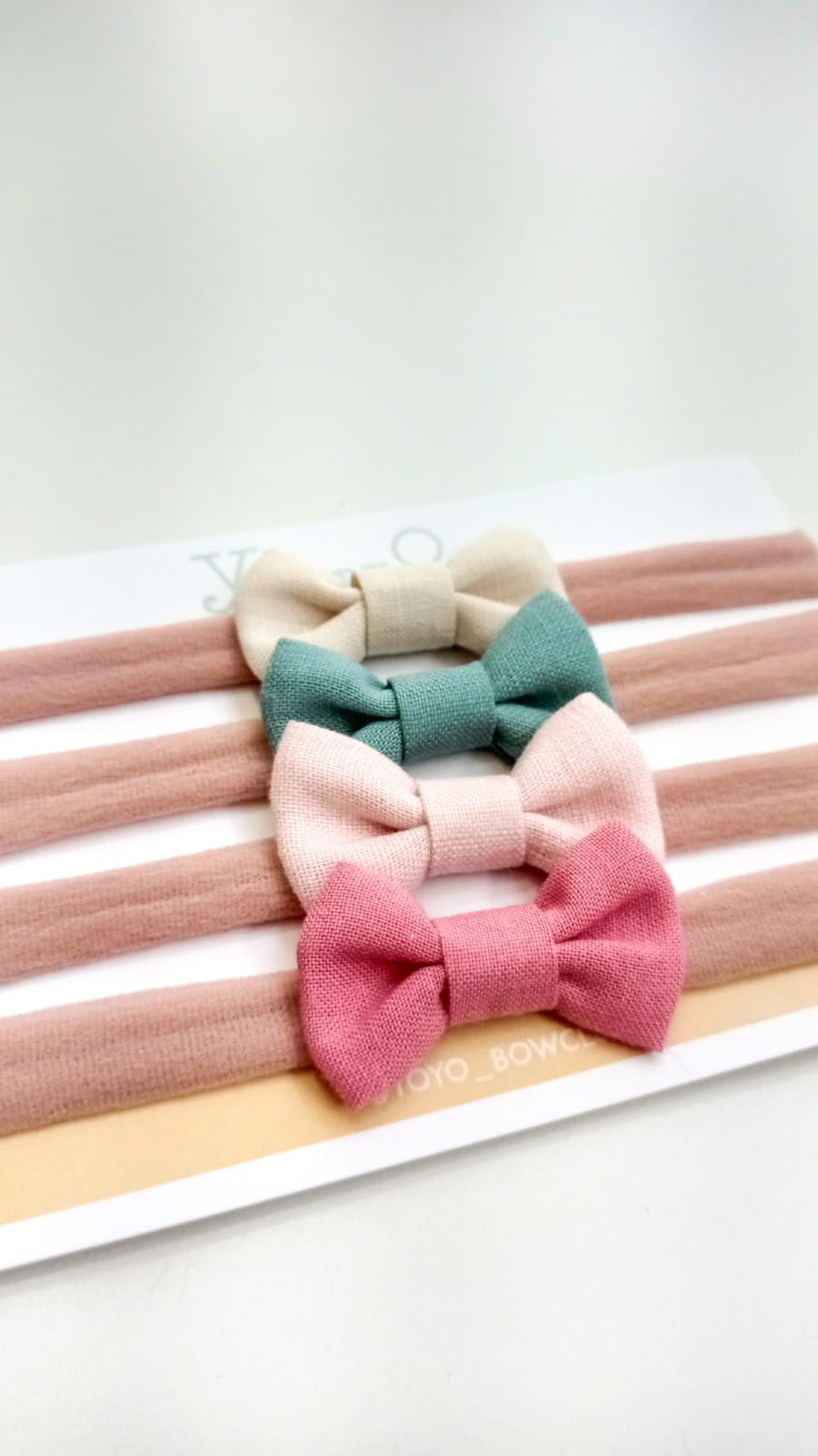 Kit Laços Peonia - Yoyo Bow Club
